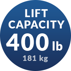 300 lb lift capacity