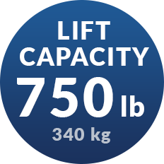 300 lb lift capacity